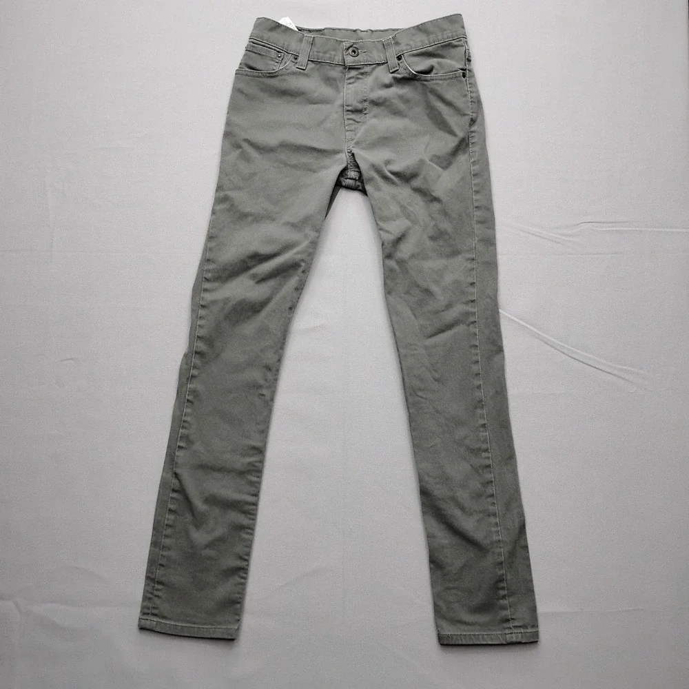 Levis 510 Super Skinny Jeans Mens 31x32 Gray Stretch Denim Pants